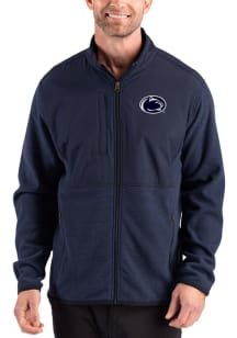 Cutter and Buck Penn State Nittany Lions Mens Navy Blue Hunts Point Eco Light Weight Jacket