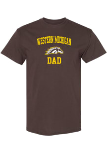 Western Michigan Broncos Brown Dad Short Sleeve T Shirt