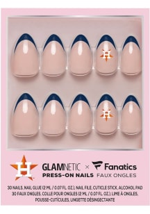 Houston Astros Glamnetic Press On Nails Cosmetics