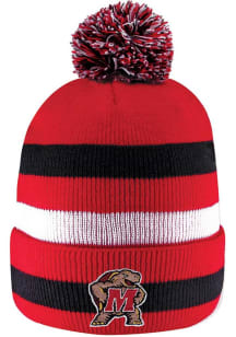 LogoFit Maryland Terrapins Red Primetime Mens Knit Hat