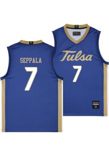 Teresa Seppälä  Campus Ink Tulsa Golden Hurricane Blue NIL Jersey
