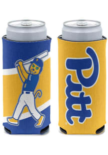 Pitt Panthers 12oz Baseball Mascot Slim Coolie