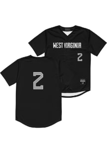 Gavin Kelly  West Virginia Mountaineers Mens Black NIL Baseball Jersey