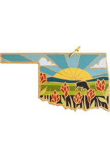 Oklahoma Summer Stokes Cutting Board