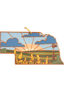 Nebraska Summer Stokes Cutting Board