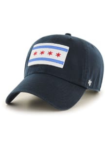 47 Chicago Chicago City Flag Clean Up Adjustable Hat - Navy Blue