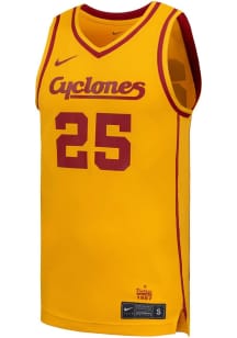 Nike Iowa State Cyclones Gold Nike Game Jersey