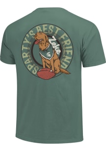 Michigan State Spartans Green Zeke the Wonderdog Short Sleeve T Shirt