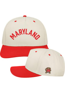Maryland Terrapins Heritage Adjustable Adjustable Hat - Beige