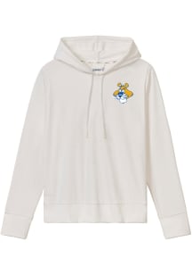 Johnnie O Pitt Panthers Womens White Nalla Vault Hooded Sweatshirt