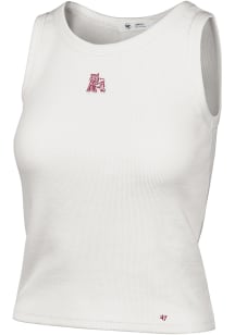 47 Arkansas Razorbacks Womens White Uplift Tank Top