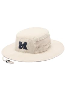 Columbia Michigan Wolverines Brown Bora Bora III Mens Bucket Hat
