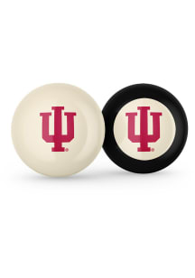 Indiana Hoosiers Team Logo Cue Ball and 8 Ball Combo Billiard Balls