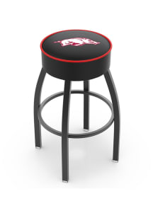Arkansas Razorbacks Swivel Pub Stool - Black