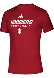 Adidas Indiana Hoosiers Red Heat Seal Creator Short Sleeve T Shirt