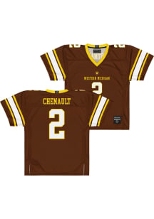 Aveion Chenault  Campus Ink Western Michigan Broncos Brown NIL Football Jersey