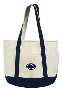 Penn State Nittany Lions White Canvas Tote