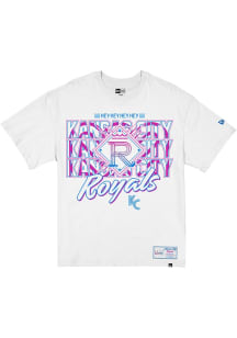 New Era Kansas City Royals Womens White City Connect Oversized Short Sleeve T-Shirt
