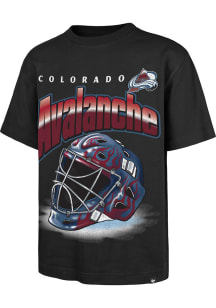 47 Colorado Avalanche Black Netminder Foundation Short Sleeve Fashion T Shirt