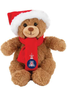 Arizona Wildcats Jardine  Holiday 10" Holiday Plush - Brown