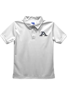 Vive La Fete Akron Zips Youth White Team Short Sleeve Polo Shirt