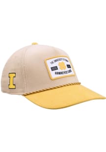 Black Clover Iowa Hawkeyes Legacy Adjustable Hat - Brown
