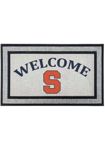Syracuse Orange Welcome 18x30 Door Mat