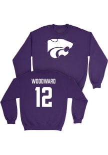 Jayce Woodward K-State Wildcats Mens Purple NIL Legacy Player Crew