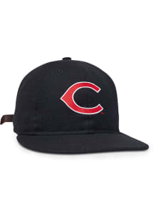 Central Missouri Mules Vintage Flatbill Adjustable Hat - Black