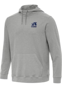 Antigua Drexel Dragons Mens Grey Academic Cloud Long Sleeve Hoodie