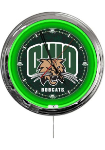 Ohio Bobcats Multi Color LED Wall Clock