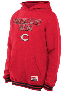 New Era Cincinnati Reds Mens Red Throwback Fashion Hood