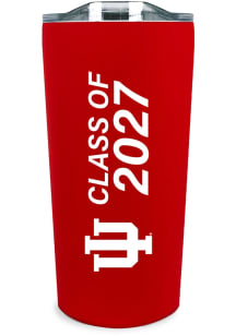 Indiana Hoosiers 18oz Class of 2027 Soft Touch Stainless Steel Tumbler - Crimson