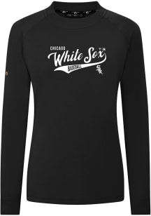 Levelwear Chicago White Sox Womens Black Slender Glide Pullover