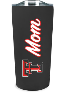 Texas Tech Red Raiders 18oz Soft Touch Mom Stainless Steel Tumbler - Black