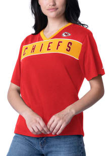 Starter Kansas City Chiefs Womens Red Game Day Short Sleeve T-Shirt