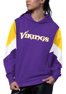 Starter Minnesota Vikings Womens Purple Scrimmage Hooded Sweatshirt