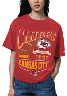 Starter Kansas City Chiefs Womens Red Hall of Fame Short Sleeve T-Shirt