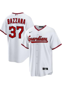 Travis Bazzana Cleveland Guardians Mens Replica Home Jersey - White