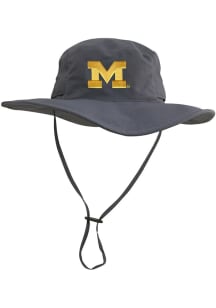 LogoFit Michigan Wolverines Graphite Boonie Mens Bucket Hat