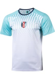 KC Current Teal Sublimated Crest Short Sleeve T Shirt