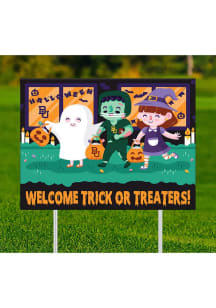 Baylor Bears Trick or Treaters Yard Sign - Green