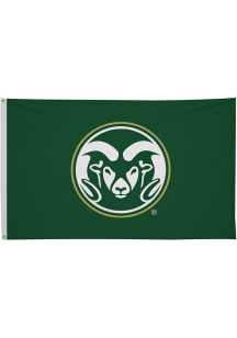 Colorado State Rams 3' x 5' Silk Screen Grommet Flag - Green