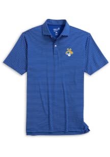 Johnnie O Pitt Panthers Mens Blue Beau Short Sleeve Fashion Polo
