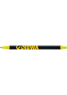 Iowa Hawkeyes Bic Click Stick Pen - Black