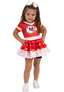 Kansas City Chiefs Toddler Girls Red MVP Short Sleeve Dress
