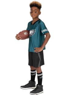 Philadelphia Eagles Youth Teal Fan Essentials Short Sleeve Fashion T-Shirt