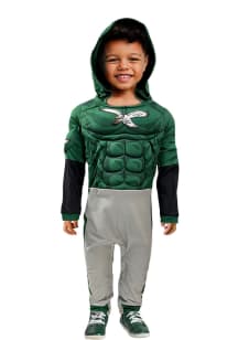 Philadelphia Eagles Baby Kelly Green Muscle Short Sleeve One Piece