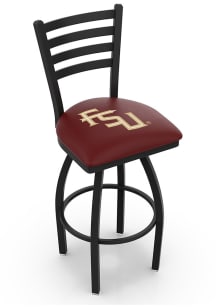 Florida State Seminoles Script High Back Swivel Pub Stool - Black