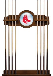 Boston Red Sox Solid Wood Cue Rack Pool Table